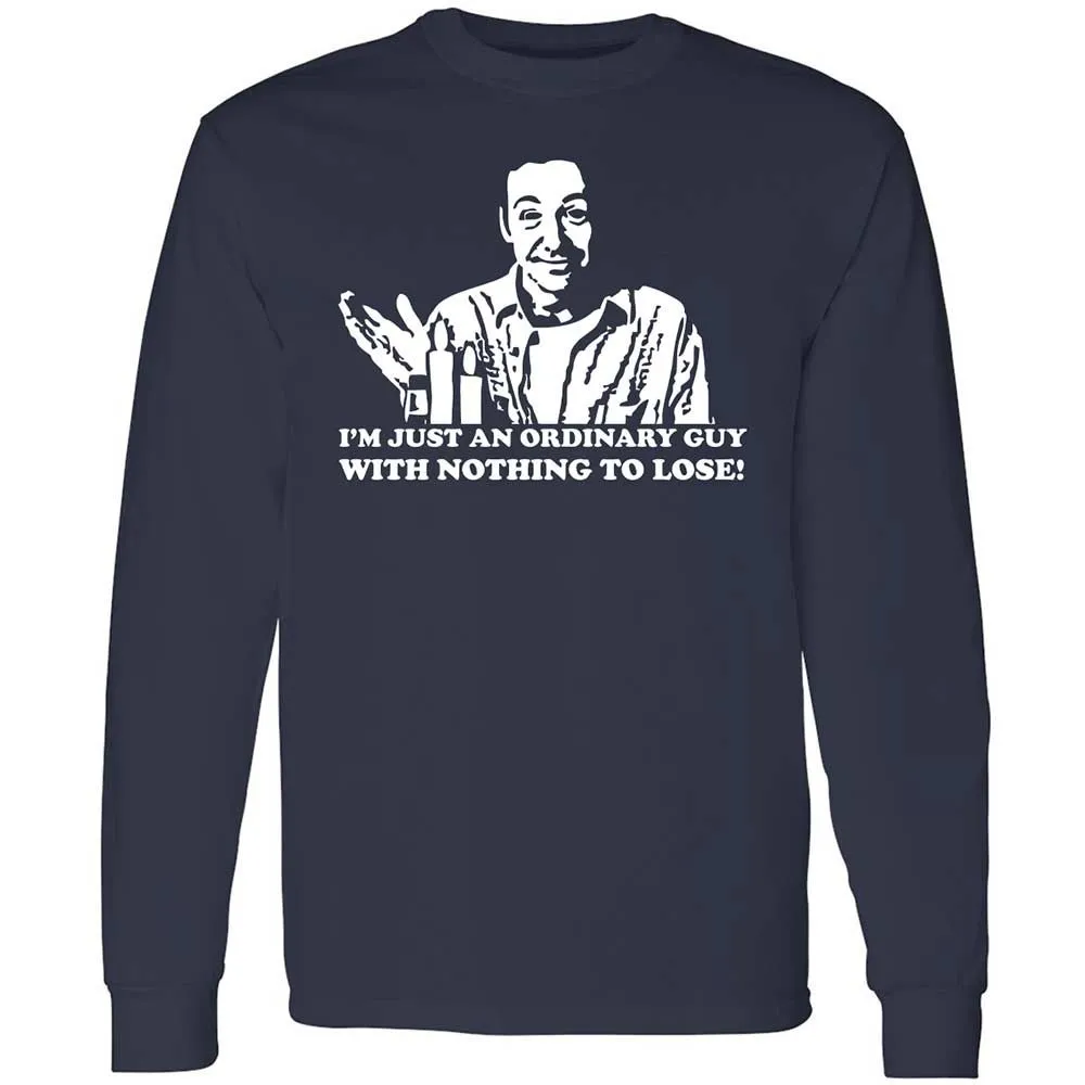 Long Sleeve T-Shirt - W7786DGC - Navy - 2