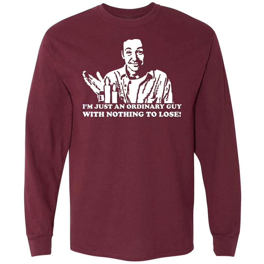 Long Sleeve T-Shirt - W7786DGC - Maroon - 6