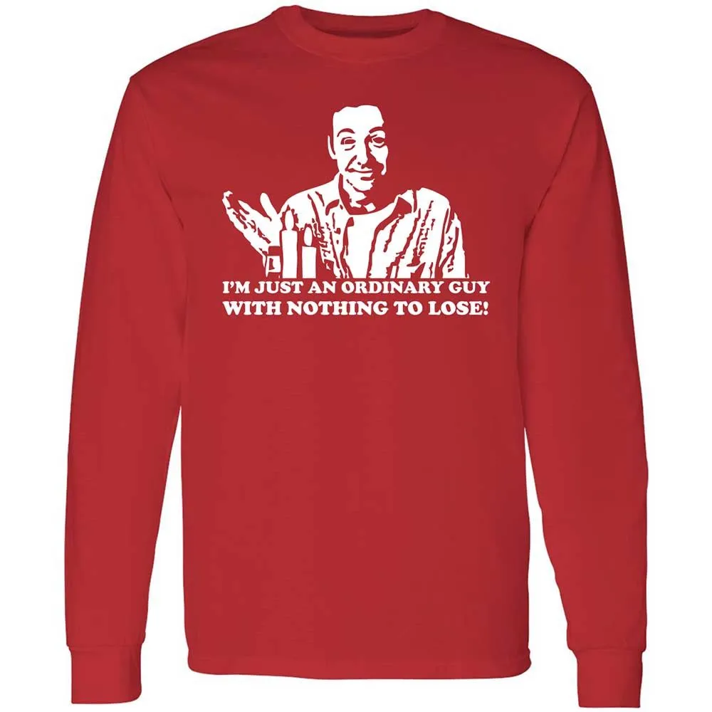 Long Sleeve T-Shirt - W7786DGC - Red - 11