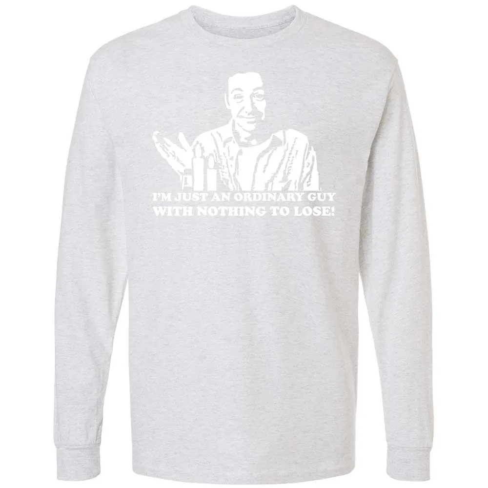Long Sleeve T-Shirt - W7786DGC - Ash - 14