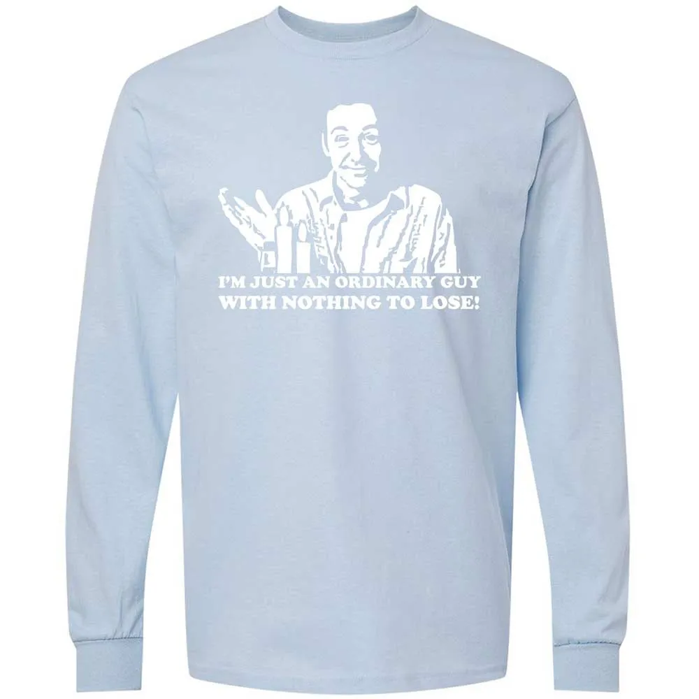 Long Sleeve T-Shirt - W7786DGC - Light Blue - 18
