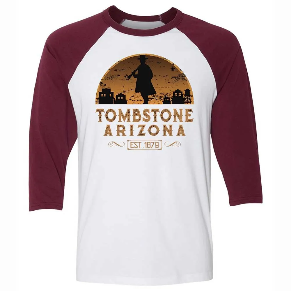 Tombstone Arizona Wild West - White/Maroon - 7