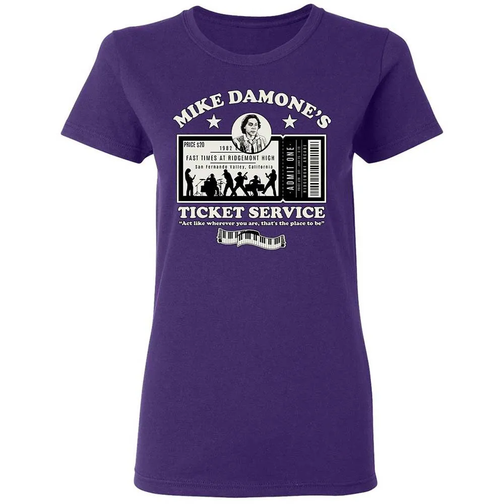 Damone's Ticket Service - Purple - 10