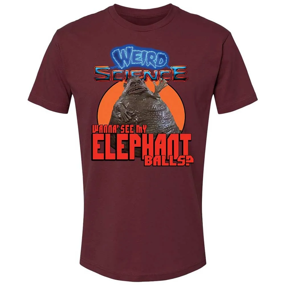 Wanna See my Balls - Maroon - 19