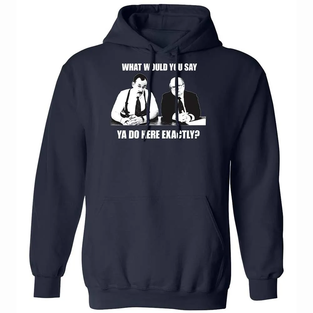 Classic Unisex Hoodie - LDX8GQBC - Navy - 2