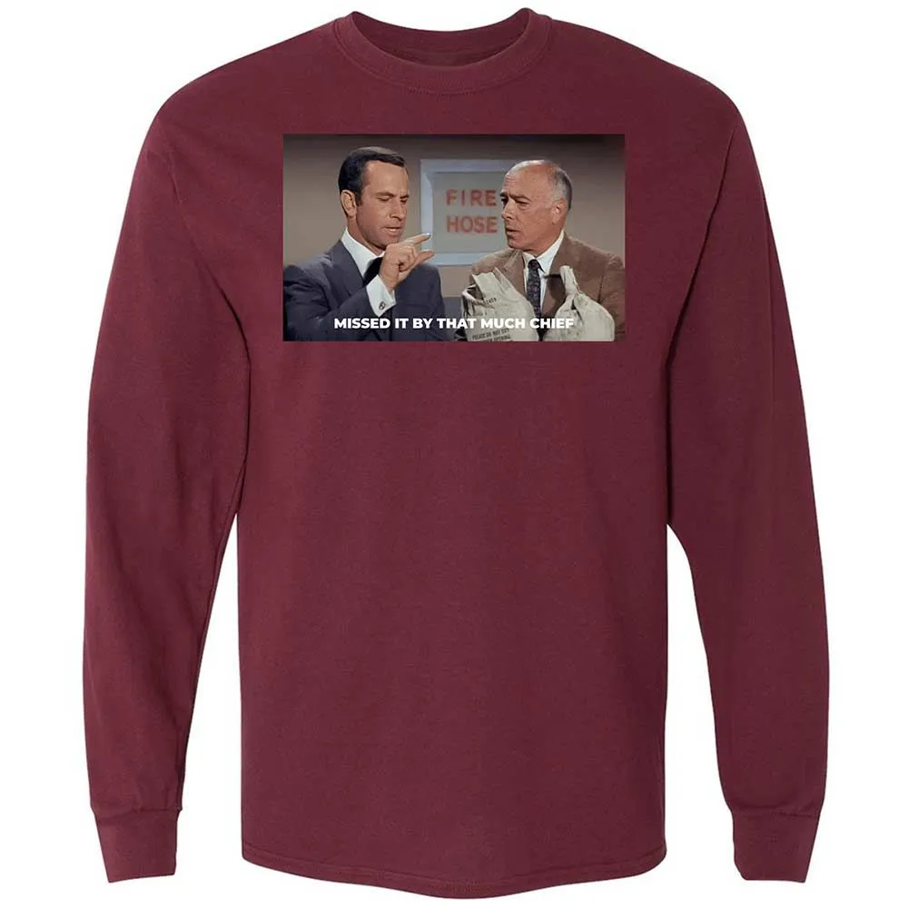 Long Sleeve T-Shirt - 1KXWGZ5X - Maroon - 16