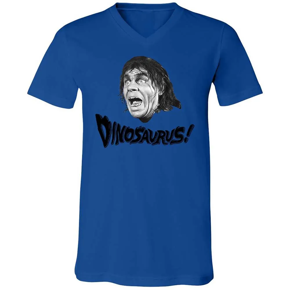 Unisex V-Neck T-Shirt - KTZ8SLQN - True Royal - 3