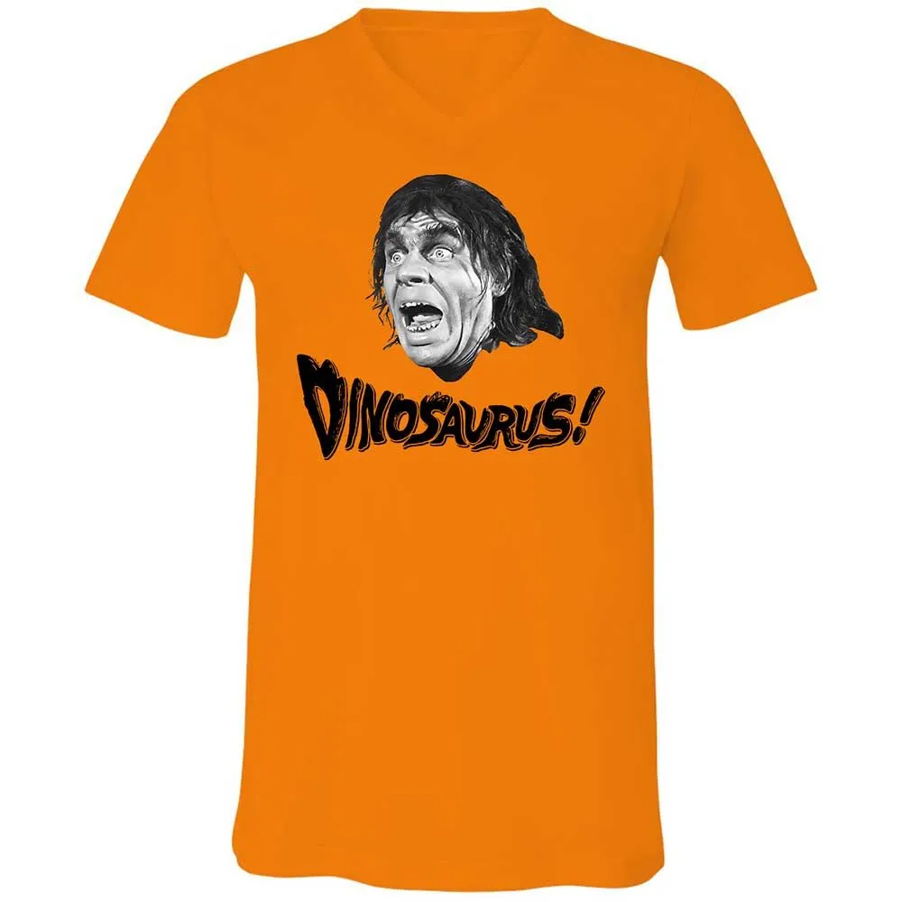 Unisex V-Neck T-Shirt - KTZ8SLQN - Orange - 7