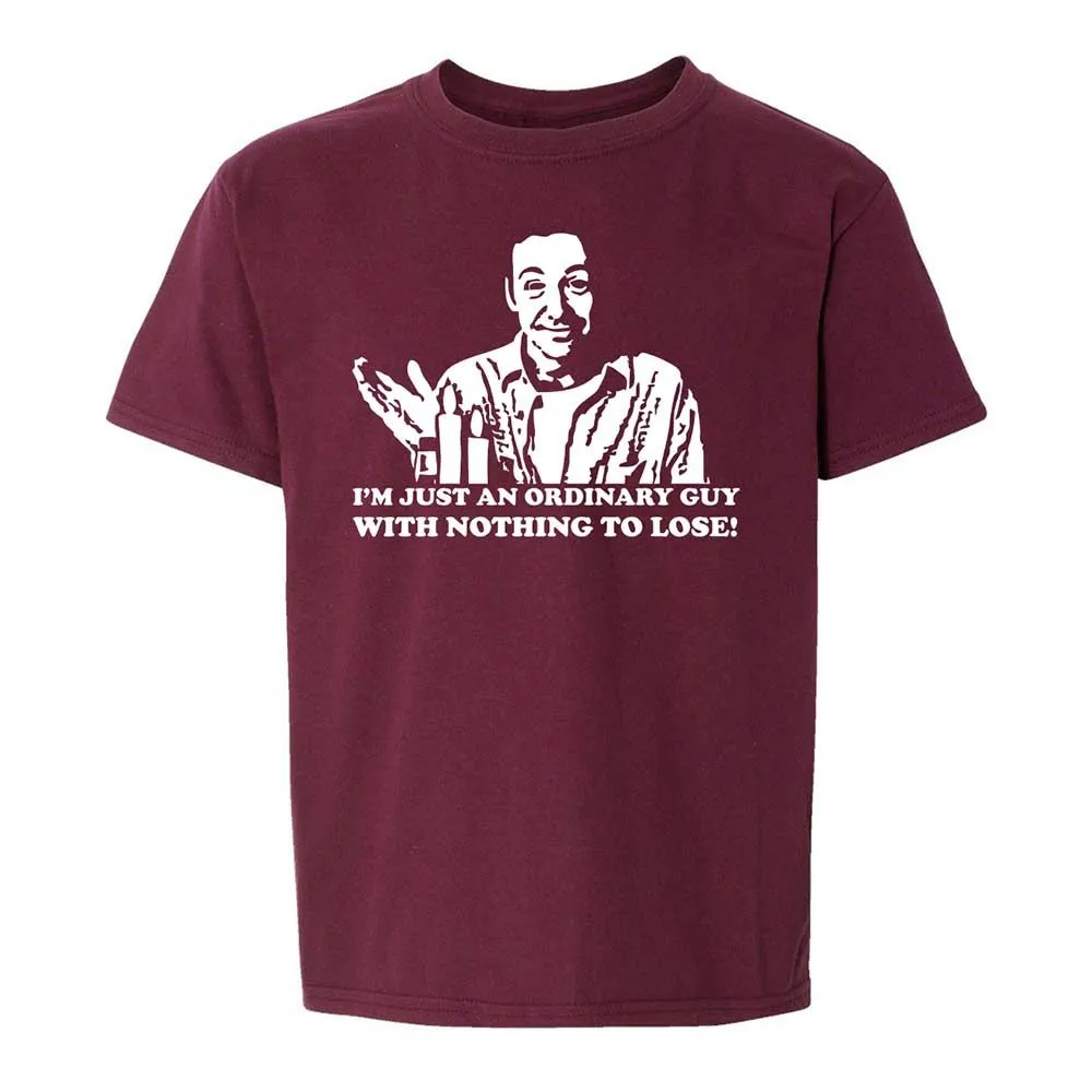 Kids T-Shirt - UYK7GY9J - Maroon - 14