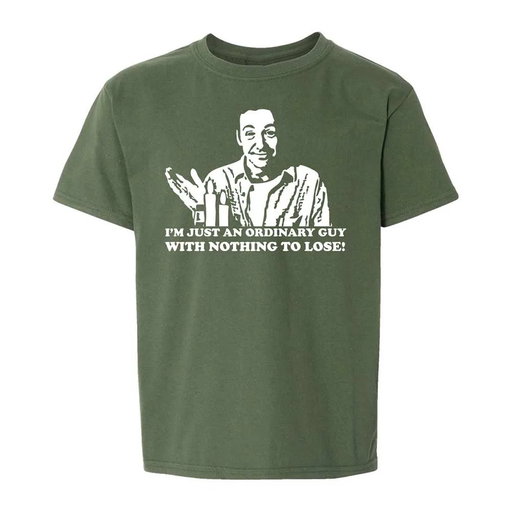 Kids T-Shirt - UYK7GY9J - Military Green - 19