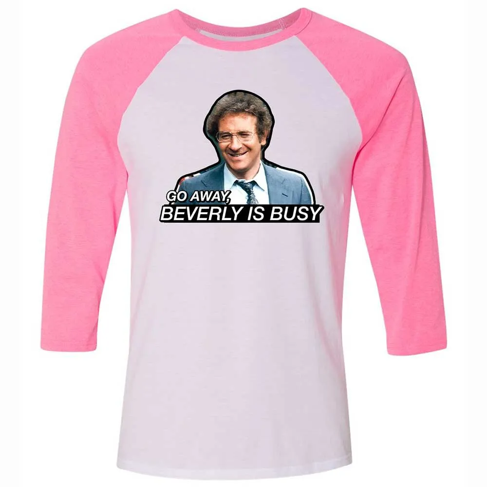 Unisex 3/4 Baseball Tee - GJ7VTRMS - White/Neon Pink - 12
