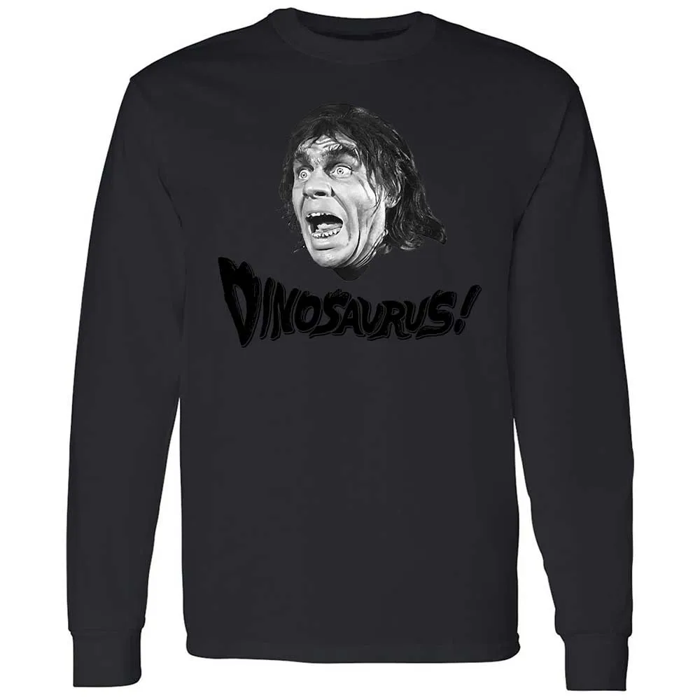 Long Sleeve T-Shirt - H829RC8L - Black - 12