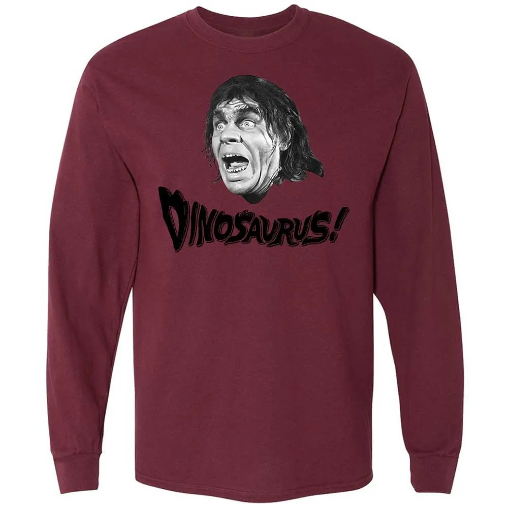 Long Sleeve T-Shirt - H829RC8L - Maroon - 16