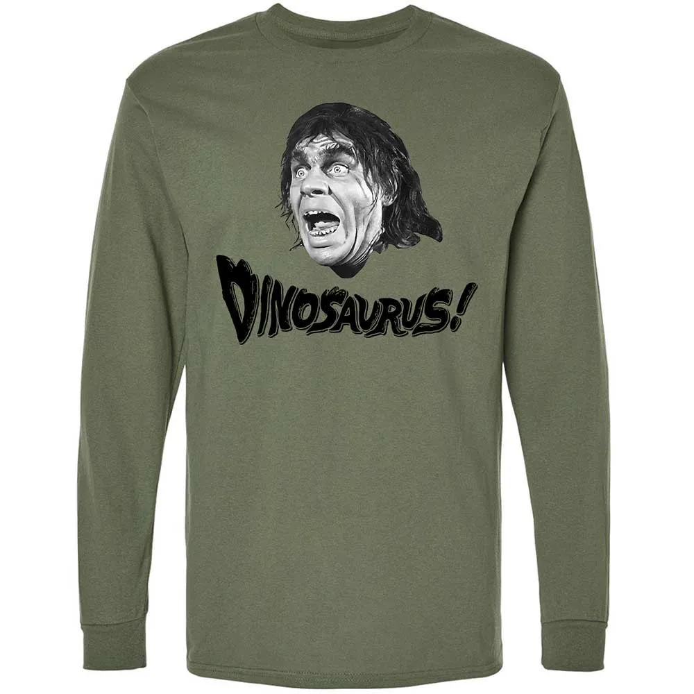 Long Sleeve T-Shirt - H829RC8L - Military Green - 19