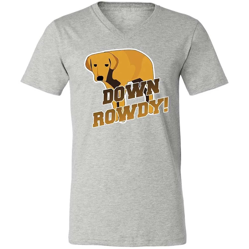 Unisex V-Neck T-Shirt - BSGLC7P7 - Athletic Heather - 15