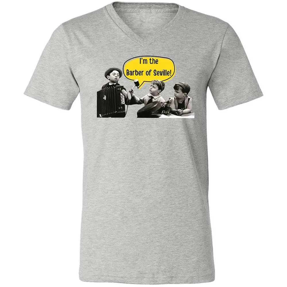Unisex V-Neck T-Shirt - ANQYQH8G - Athletic Heather - 2