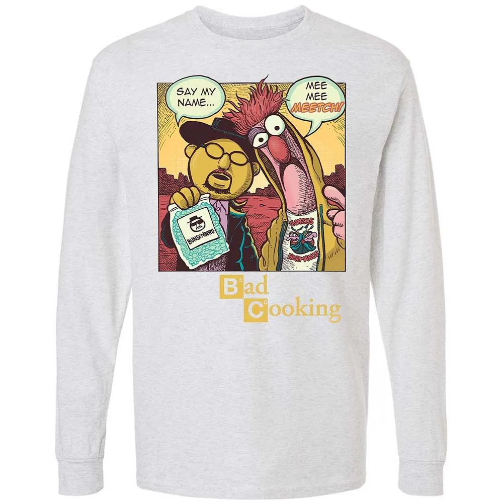 Long Sleeve T-Shirt - DKHZLXDK - Ash - 2