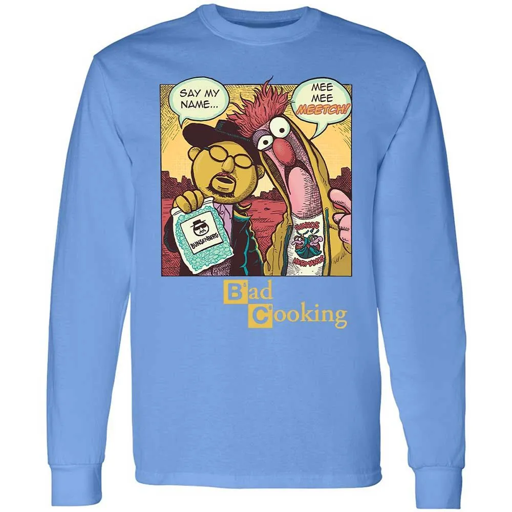 Long Sleeve T-Shirt - DKHZLXDK - Carolina Blue - 5