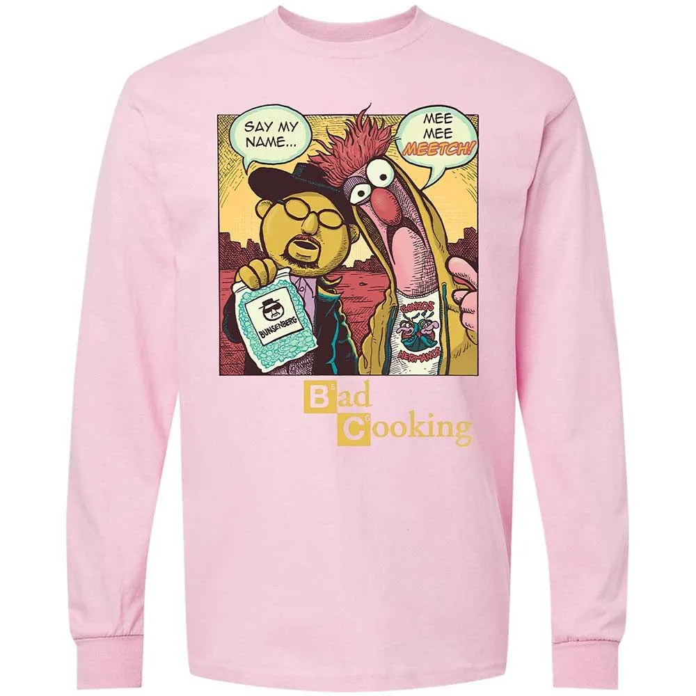 Long Sleeve T-Shirt - DKHZLXDK - Light Pink - 6