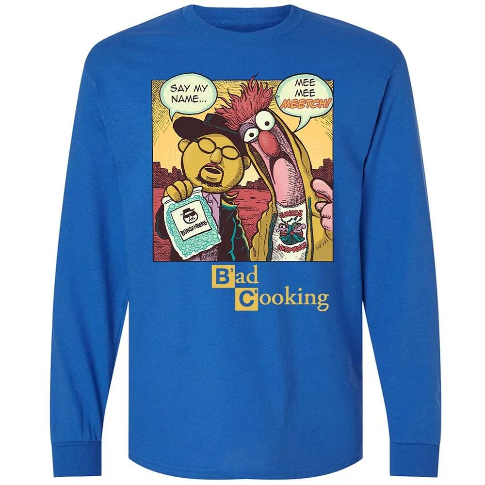 Long Sleeve T-Shirt - DKHZLXDK - Royal - 7