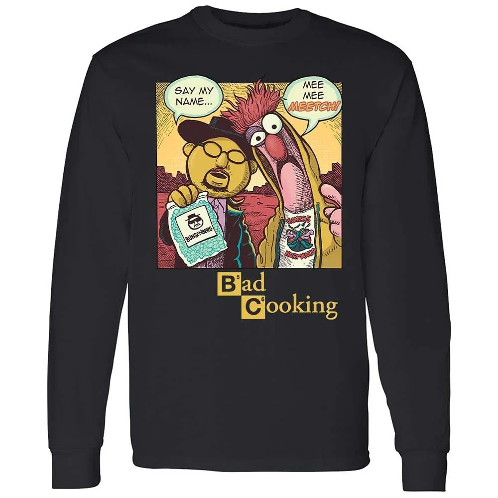 Long Sleeve T-Shirt - DKHZLXDK - Black - 12