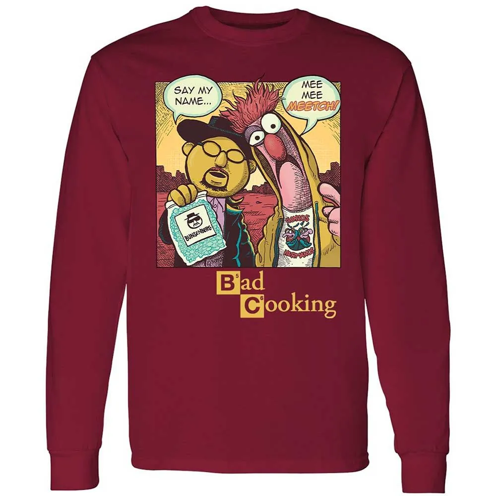Long Sleeve T-Shirt - DKHZLXDK - Cardinal Red - 17