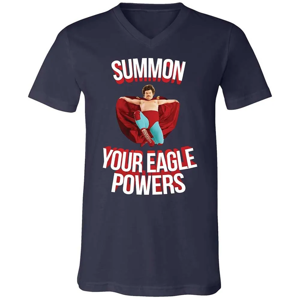 Unisex V-Neck T-Shirt - FCH52RGF - Navy - 2