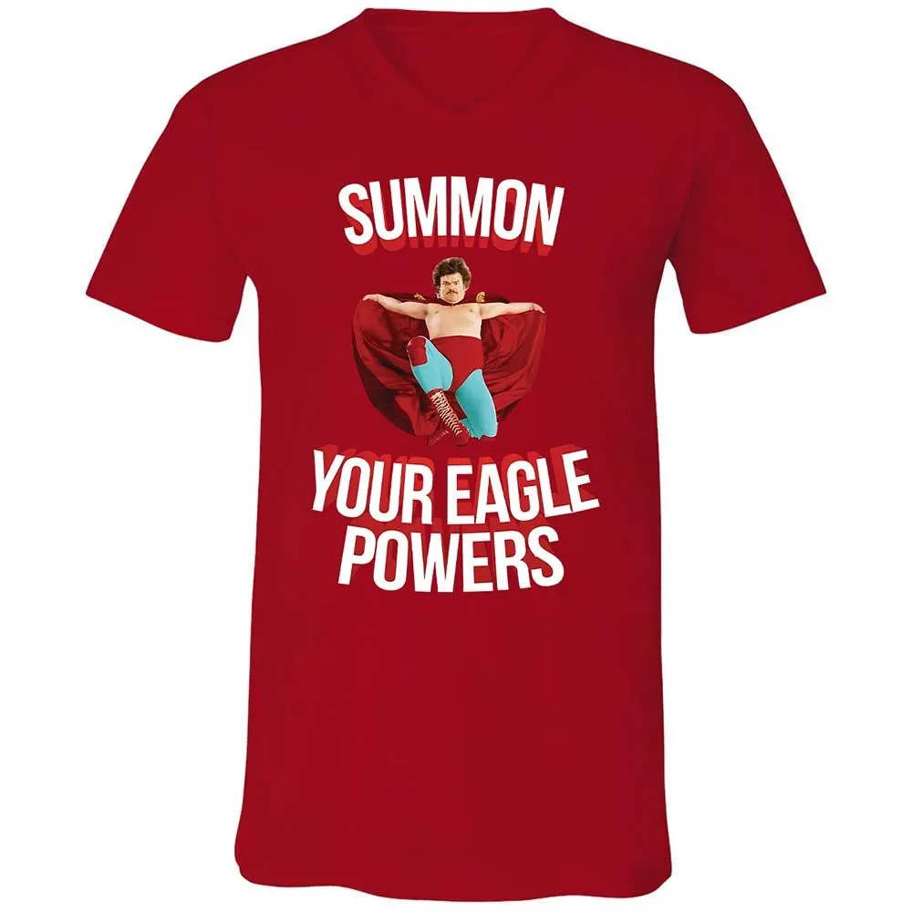Unisex V-Neck T-Shirt - FCH52RGF - Red - 6