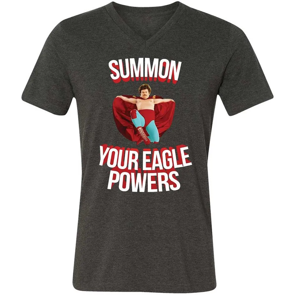 Unisex V-Neck T-Shirt - FCH52RGF - Dark Grey Heather - 9