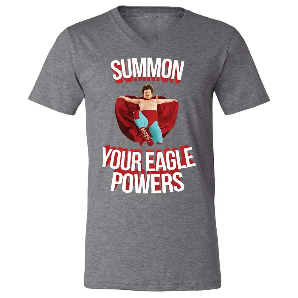 Unisex V-Neck T-Shirt - FCH52RGF - Deep Heather - 14