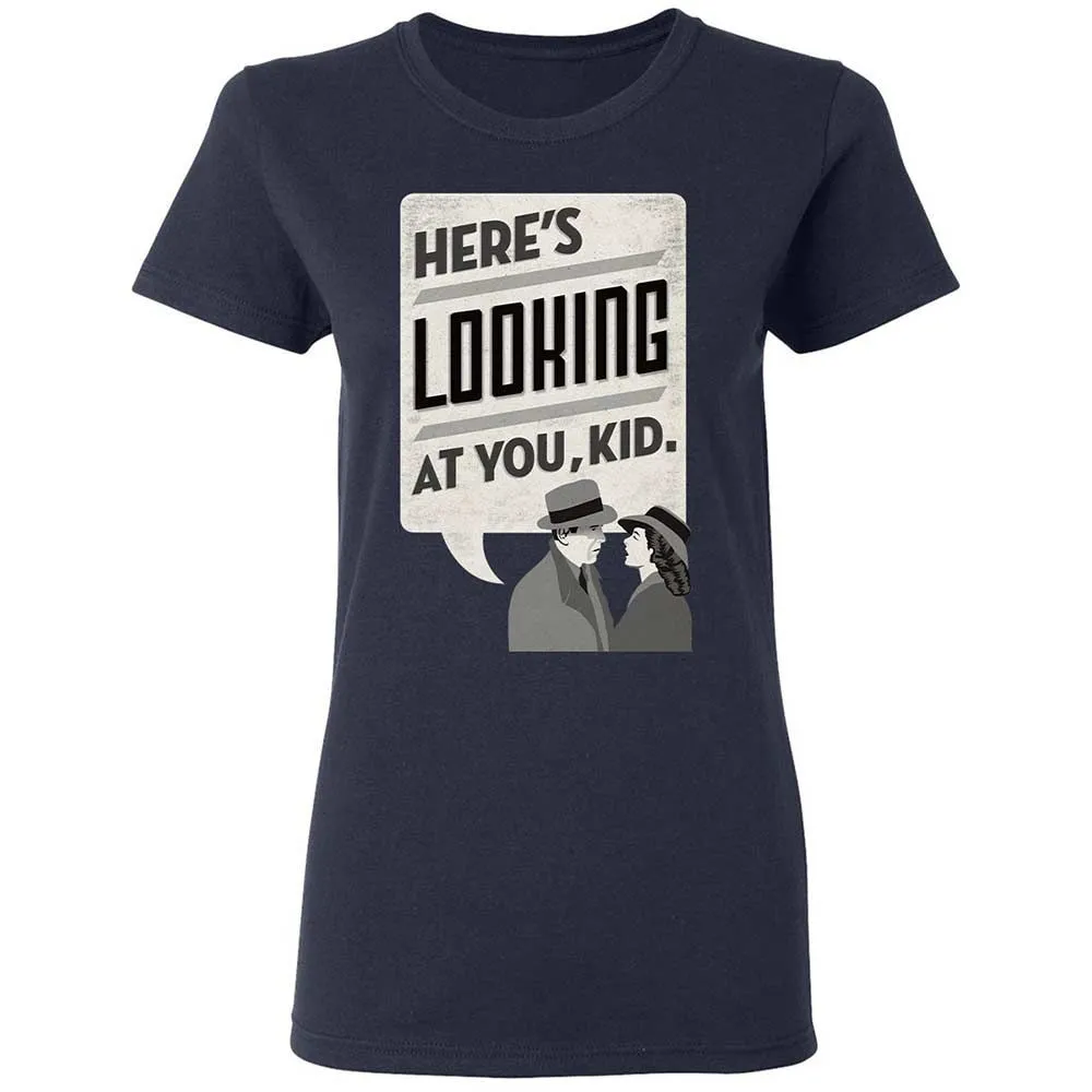 Here's Looking at You Kid - Navy - 2