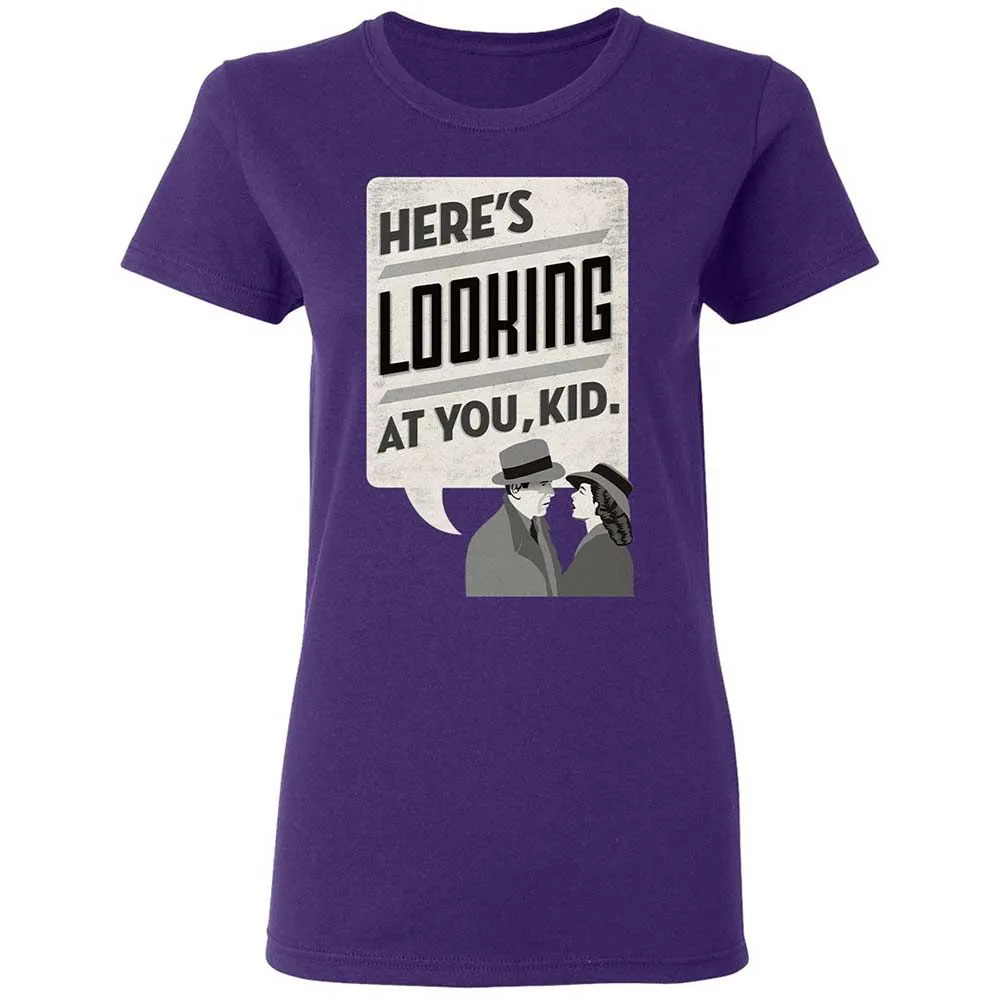 Here's Looking at You Kid - Purple - 10