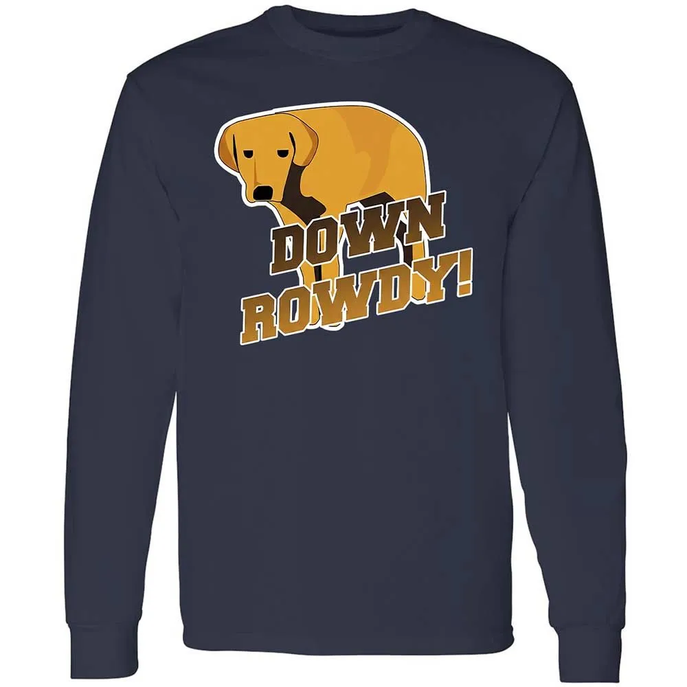 Long Sleeve T-Shirt - SD38CA9Q - Navy - 2