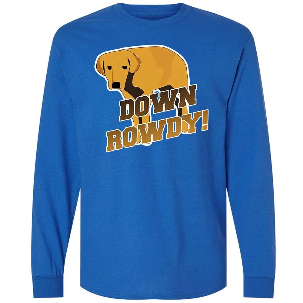 Long Sleeve T-Shirt - SD38CA9Q - Royal - 3