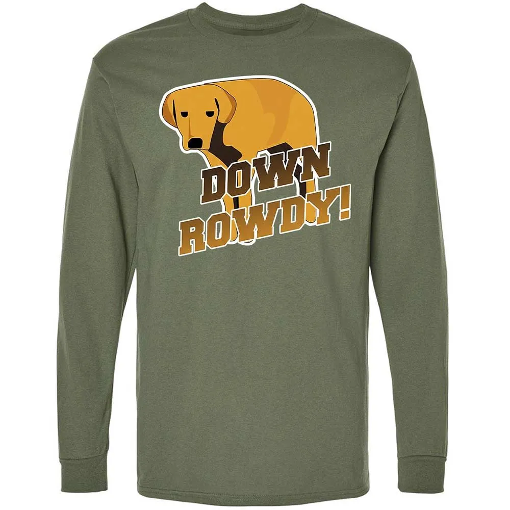 Long Sleeve T-Shirt - SD38CA9Q - Military Green - 9