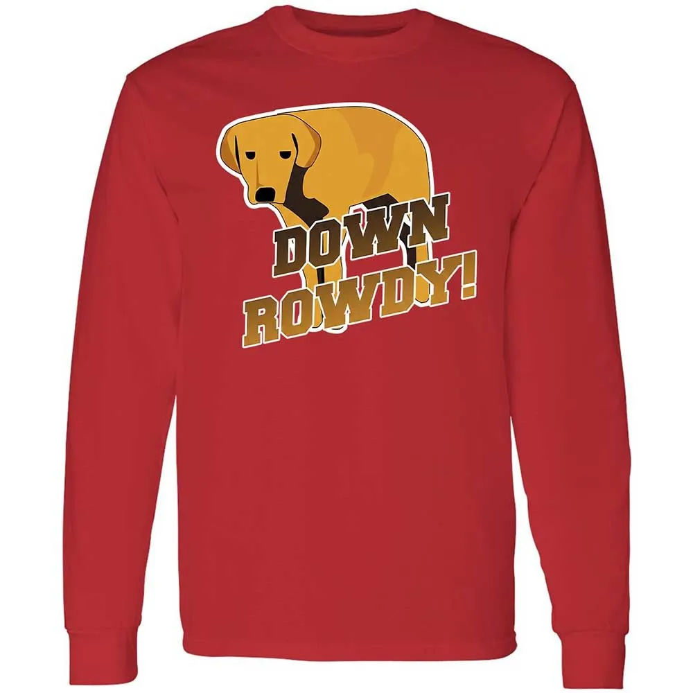 Long Sleeve T-Shirt - SD38CA9Q - Red - 11