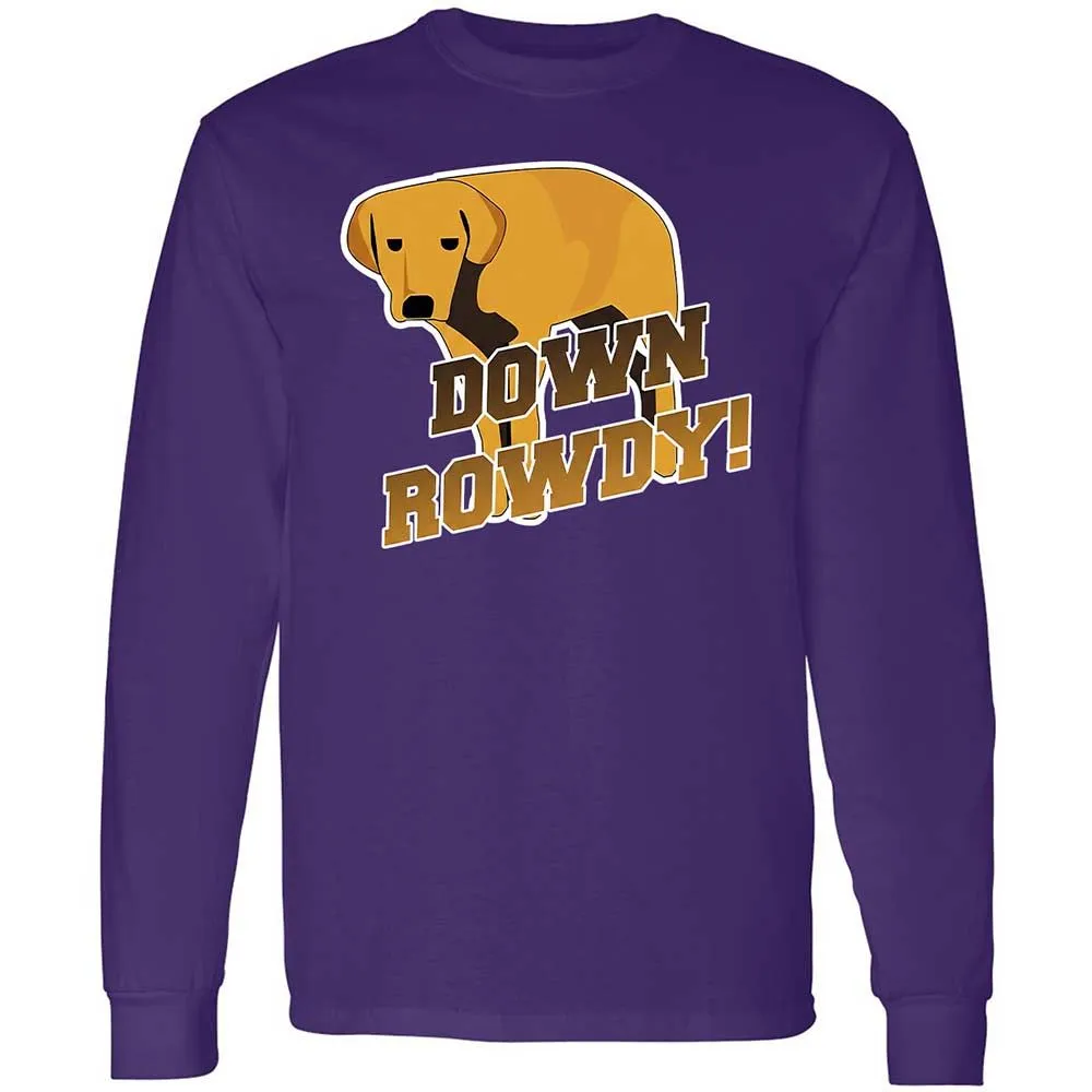 Long Sleeve T-Shirt - SD38CA9Q - Purple - 12