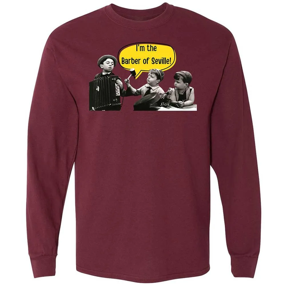 Long Sleeve T-Shirt - X8JH4AZ1 - Maroon - 16