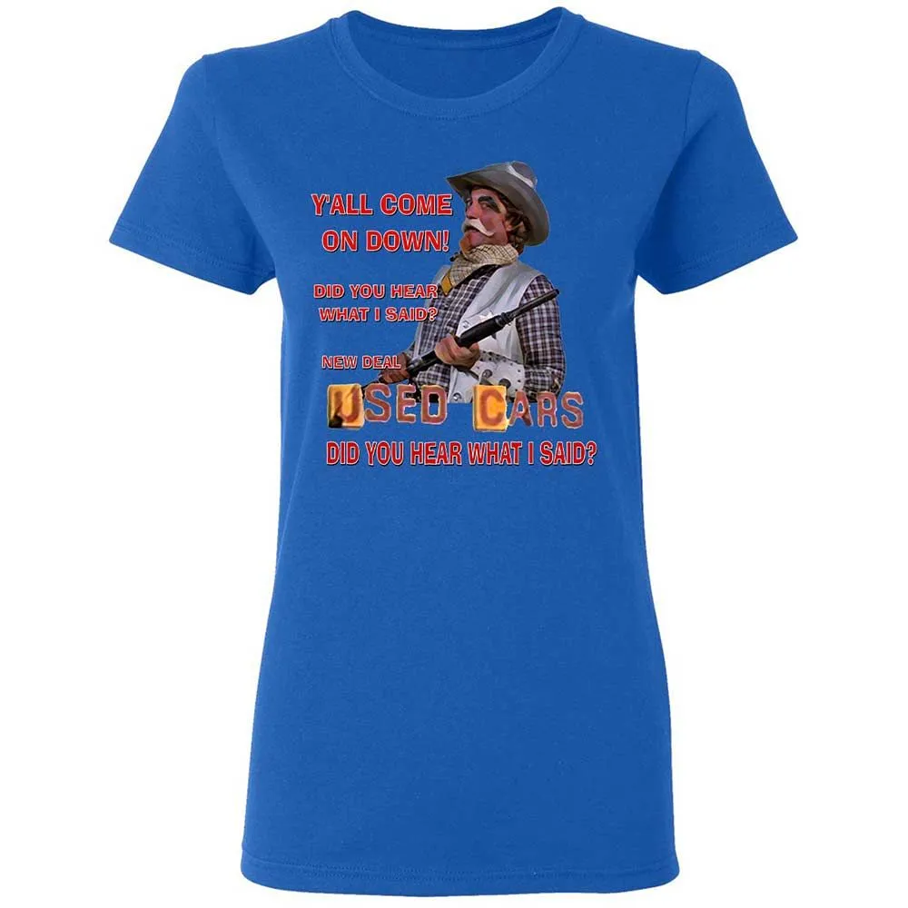 Women's T-Shirt - 2JHMZWYL - Royal - 10