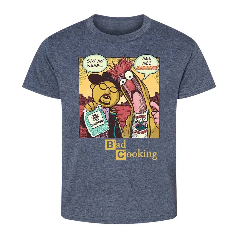 Kids T-Shirt - 3ABUEB7C - Heather Navy - 15