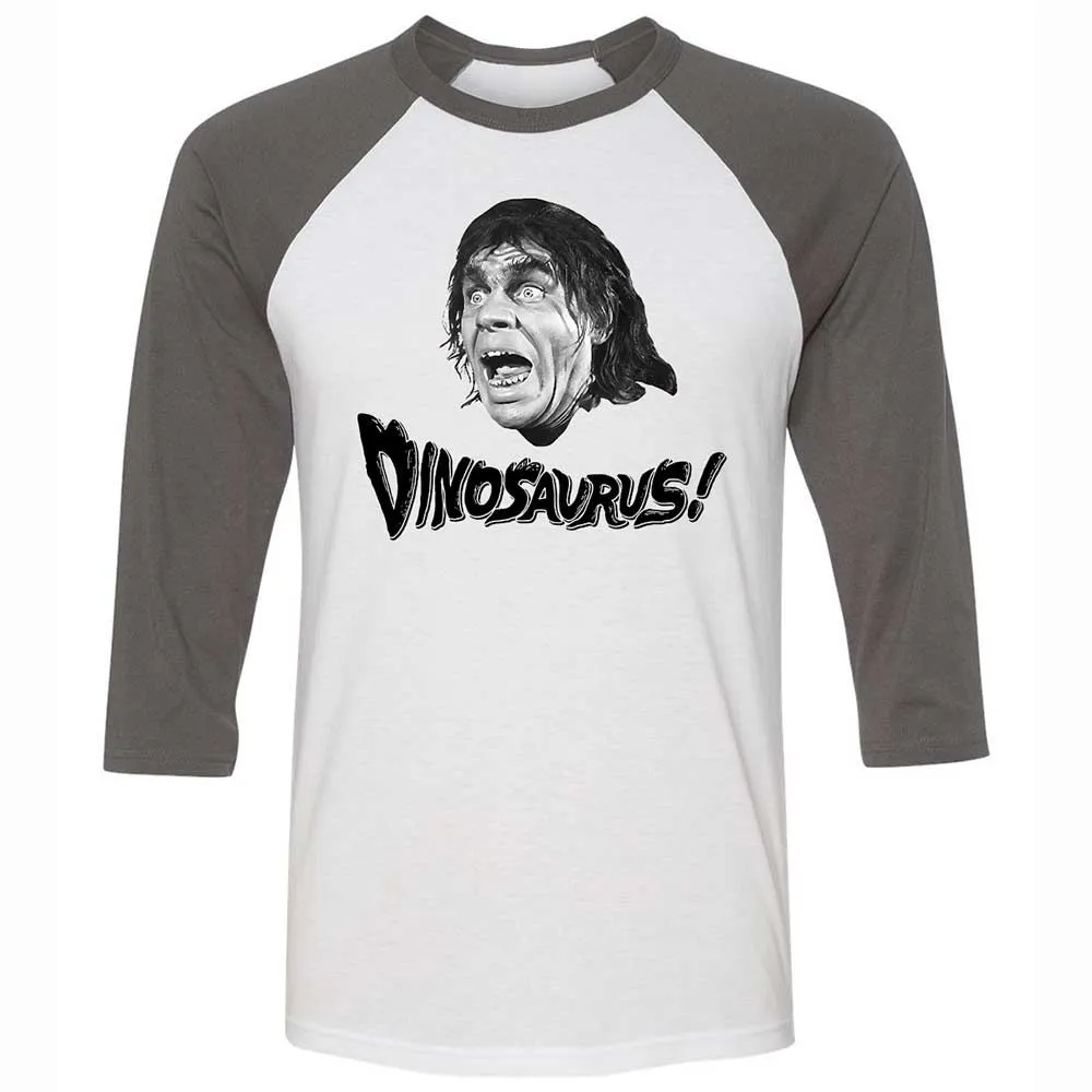 Unisex 3/4 Baseball Tee - 6BA3UPZT - White/Asphalt - 2