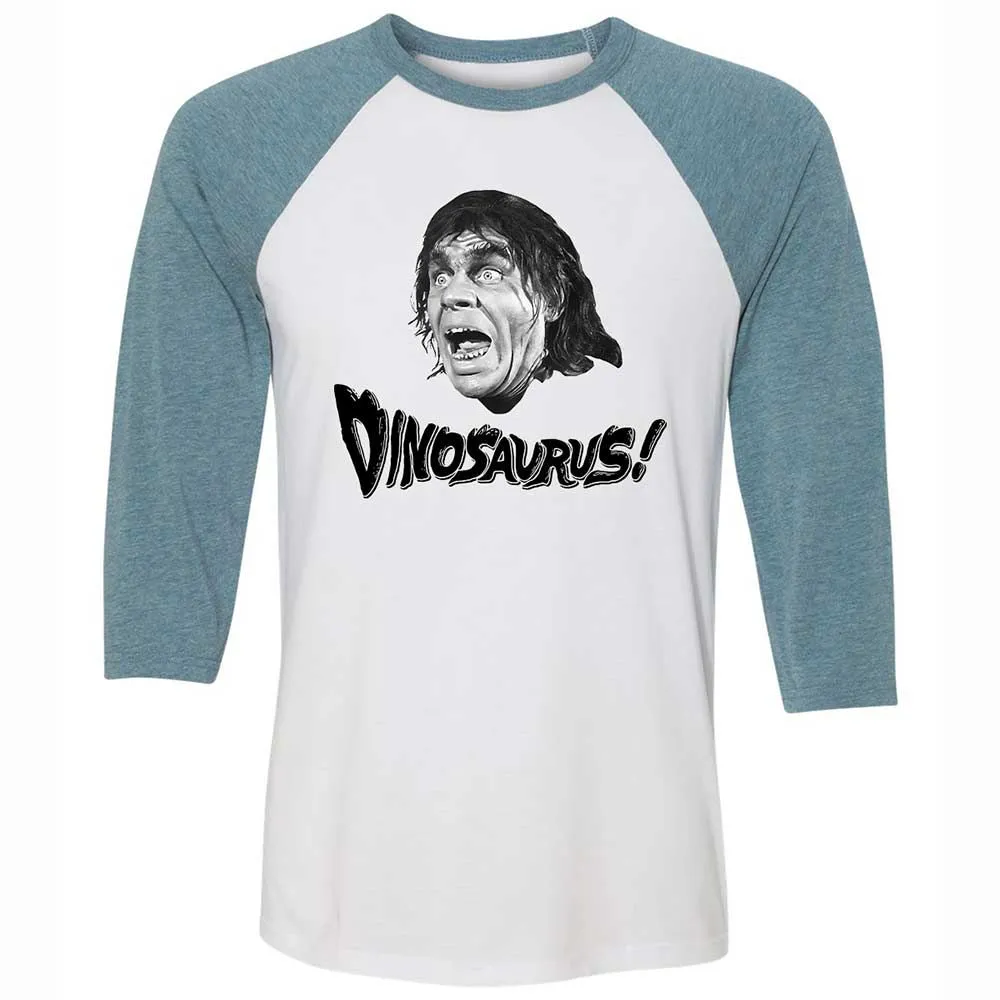 Unisex 3/4 Baseball Tee - 6BA3UPZT - White/Denim - 3