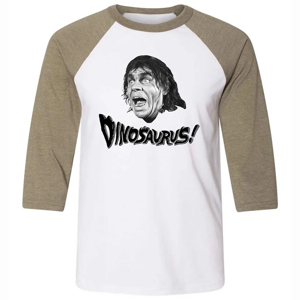 Unisex 3/4 Baseball Tee - 6BA3UPZT - White/Heather Olive - 4