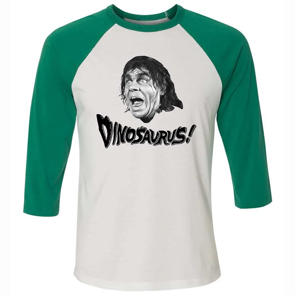 Unisex 3/4 Baseball Tee - 6BA3UPZT - White/Kelly - 6