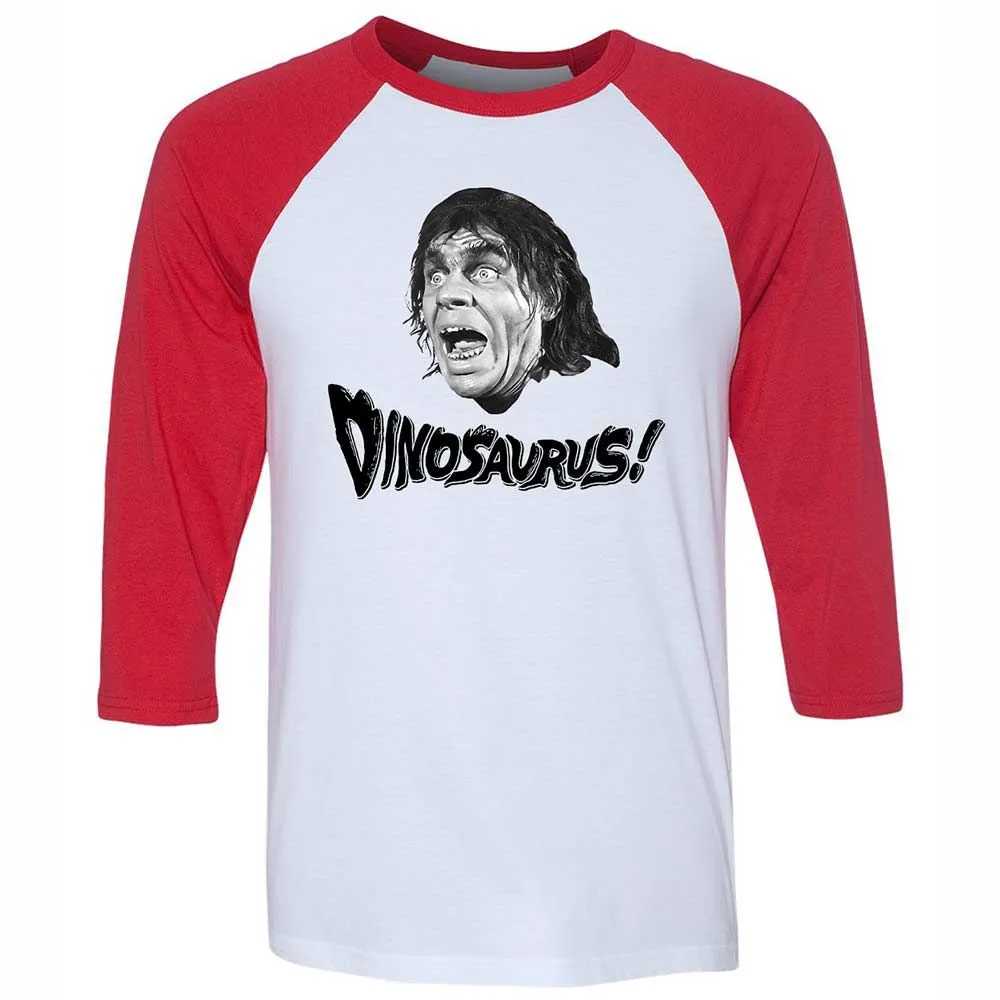 Unisex 3/4 Baseball Tee - 6BA3UPZT - White/Red - 9