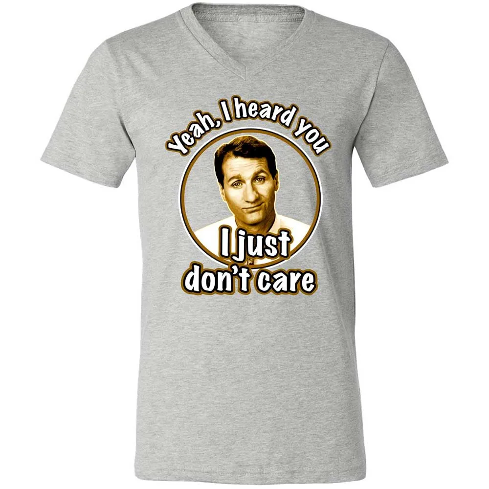 Unisex V-Neck T-Shirt - QQF6A3GS - Athletic Heather - 15