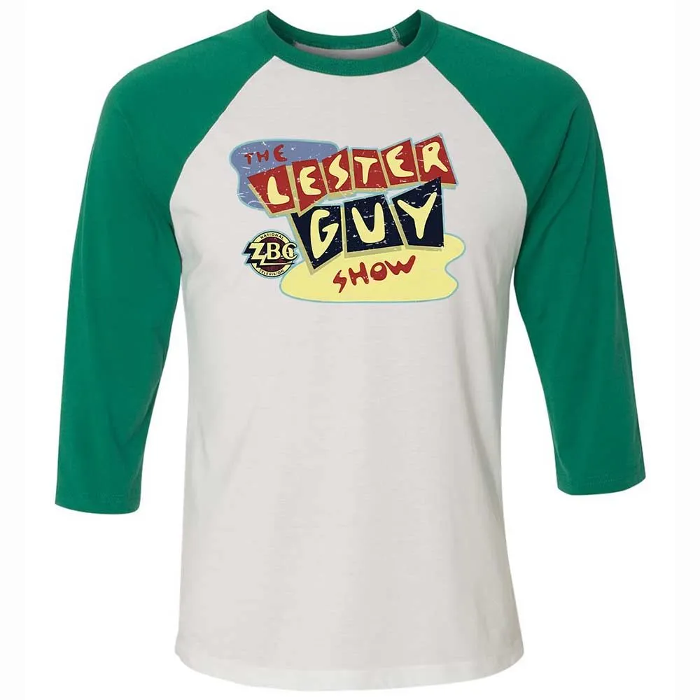 Unisex 3/4 Baseball Tee - K53ZMG8R - White/Kelly - 6