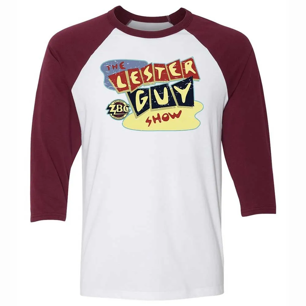 Unisex 3/4 Baseball Tee - K53ZMG8R - White/Maroon - 7