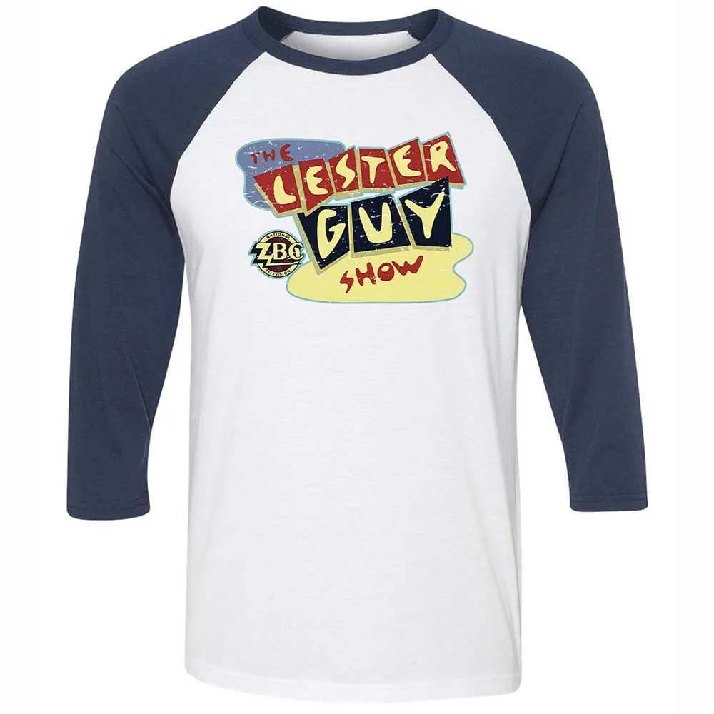 Unisex 3/4 Baseball Tee - K53ZMG8R - White/Navy - 8
