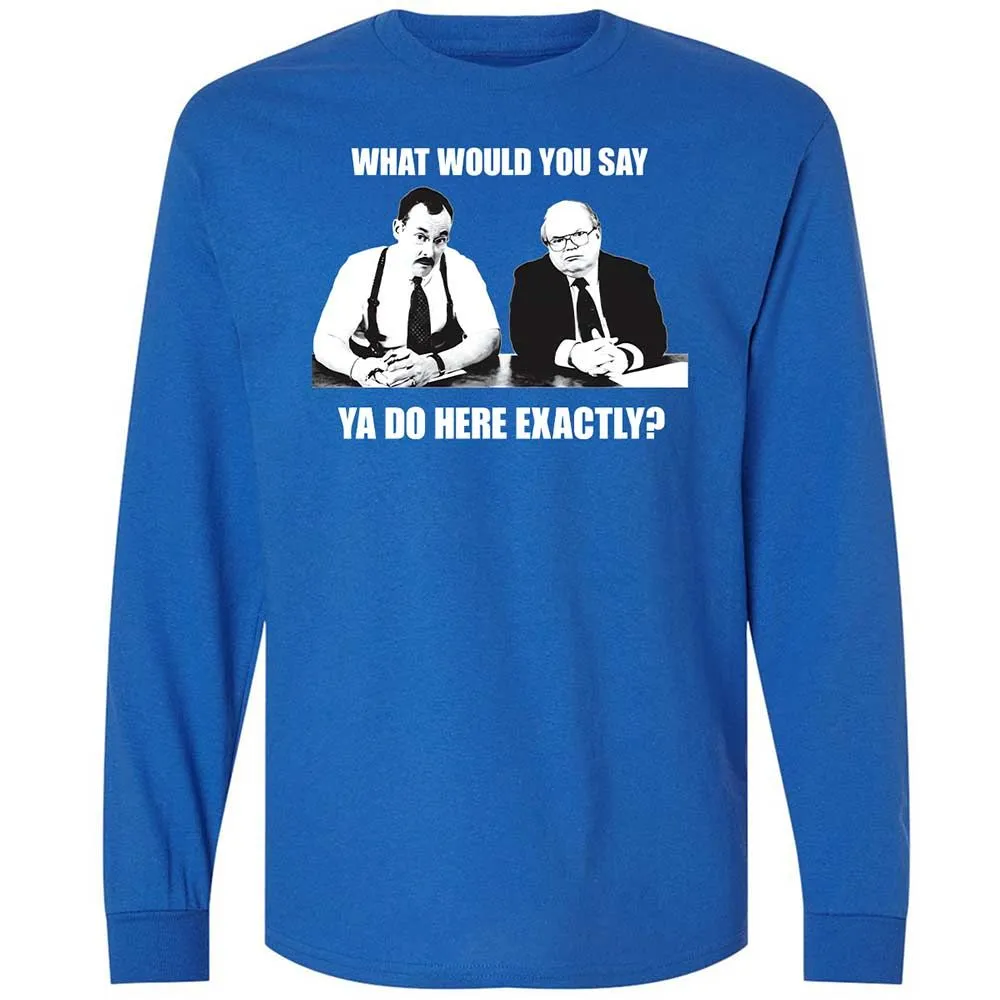 Long Sleeve T-Shirt - RLVL3X9J - Royal - 3